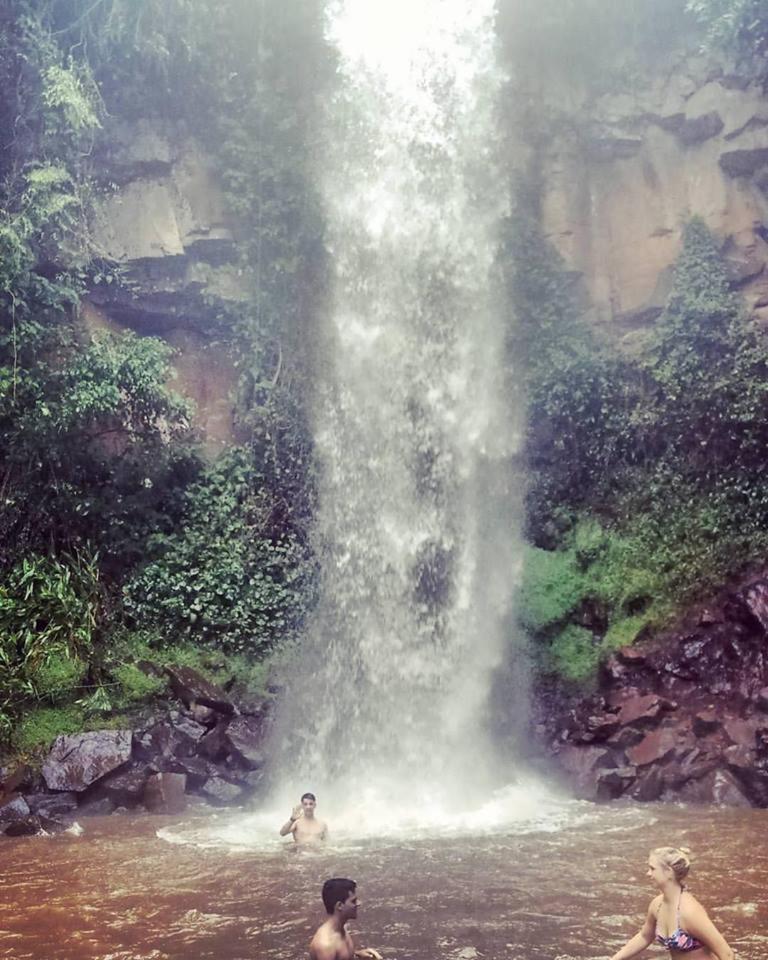 Espaco Alvorada ,Agendamento Das Atividades, Cafe Da Manha ,Banheira E Piscina No Centro Brotas Kültér fotó