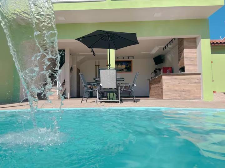 Espaco Alvorada ,Agendamento Das Atividades, Cafe Da Manha ,Banheira E Piscina No Centro Brotas Kültér fotó