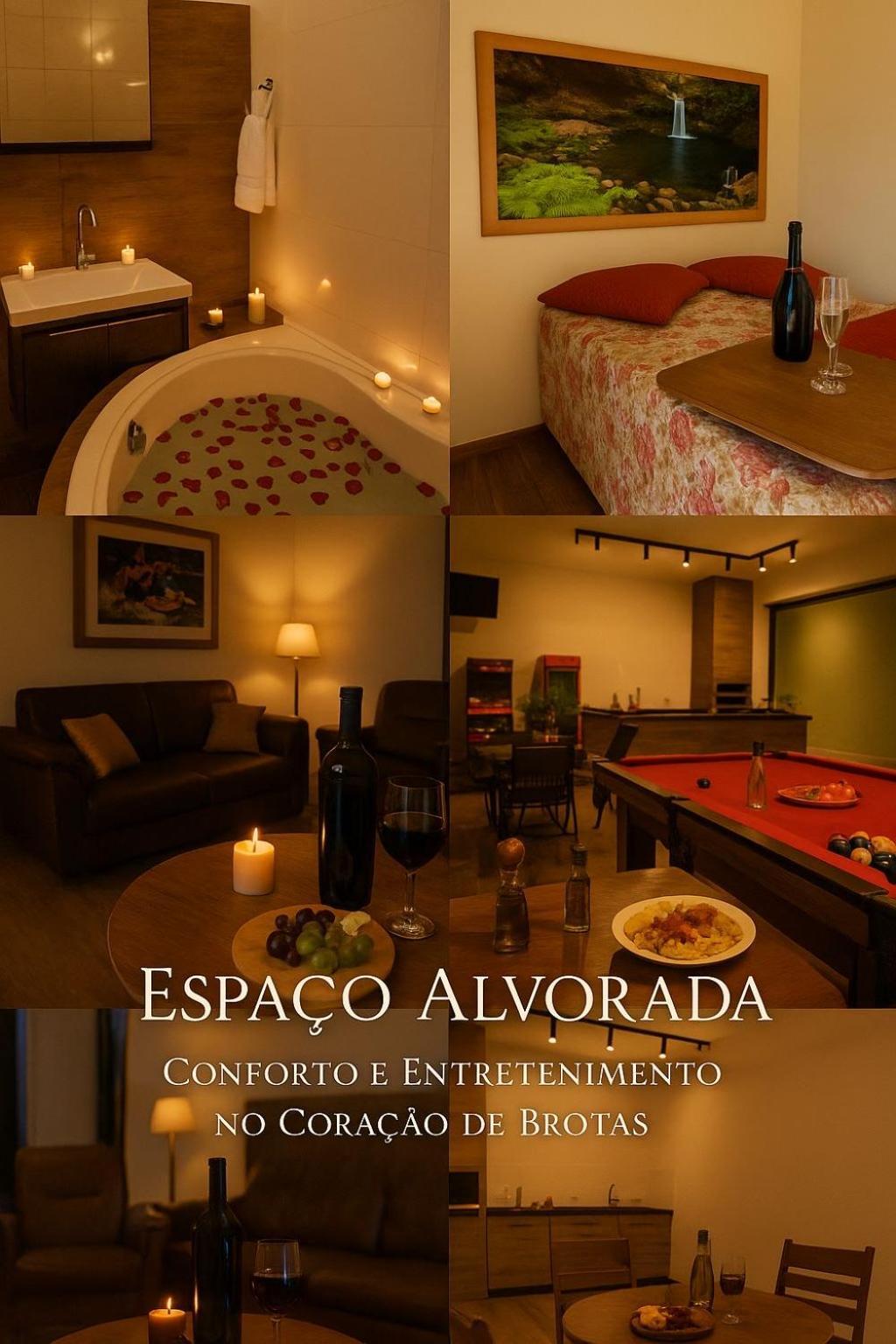 Espaco Alvorada ,Agendamento Das Atividades, Cafe Da Manha ,Banheira E Piscina No Centro Brotas Kültér fotó